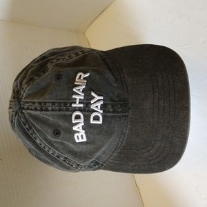 EUC. Bad hair day black baseball cap. Unisex.
